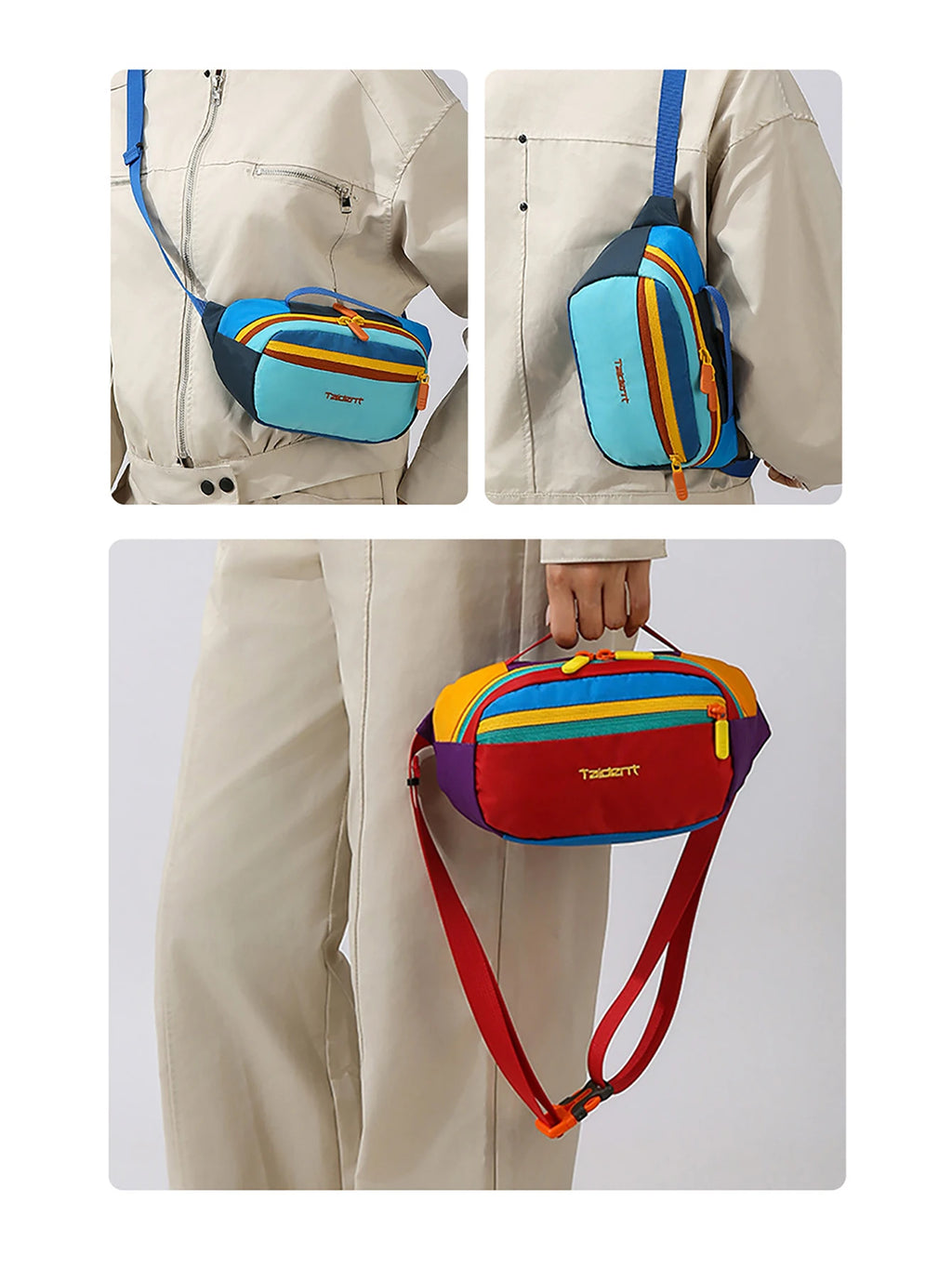 Waterproof Waist Pack (Lightweight, Multi‑Pocket)