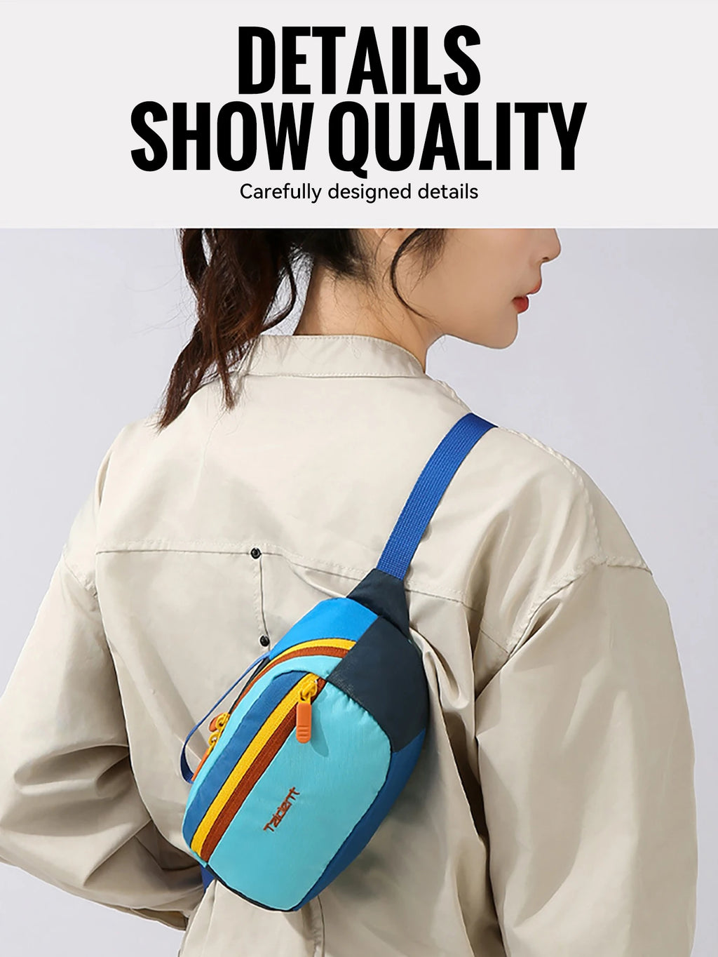 Waterproof Waist Pack (Lightweight, Multi‑Pocket)