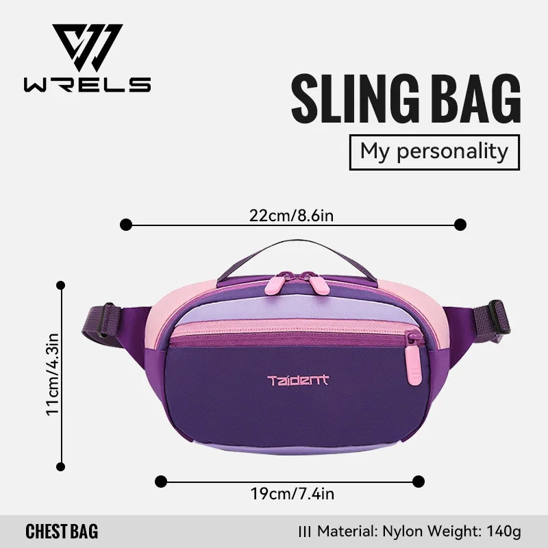 Waterproof Waist Pack (Lightweight, Multi‑Pocket)