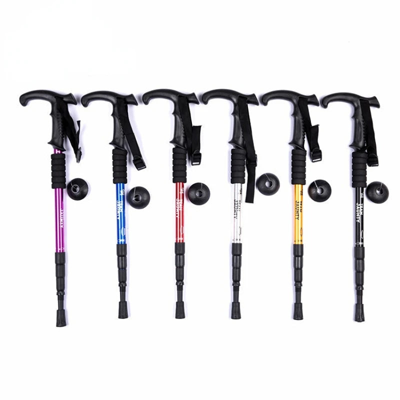 Adjustable Ultralight Trekking Poles (Shock‑Absorbing, Anti‑Slip Grip)