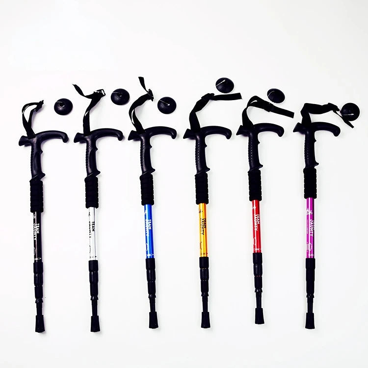 Adjustable Ultralight Trekking Poles (Shock‑Absorbing, Anti‑Slip Grip)