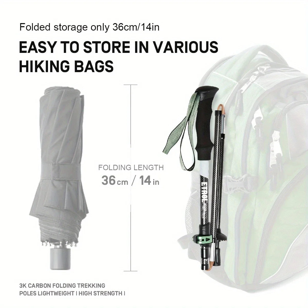 Foldable Nordic Walking Poles