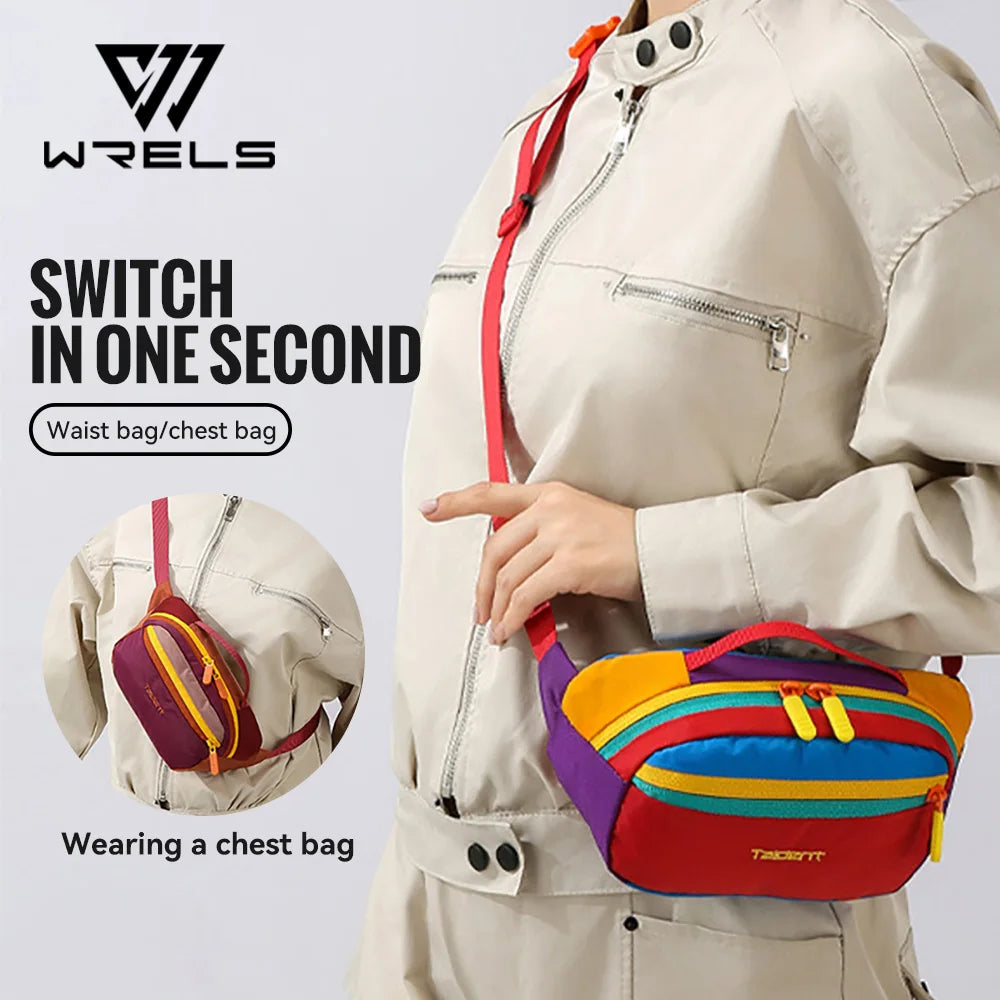 Waterproof Waist Pack (Lightweight, Multi‑Pocket)