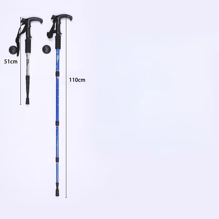 Adjustable Ultralight Trekking Poles (Shock‑Absorbing, Anti‑Slip Grip)
